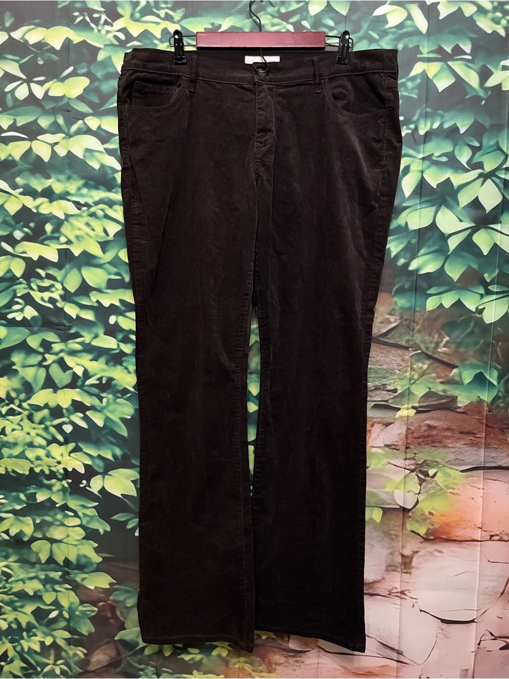 Old Navy Brown Corduroy Pants Size 14 Long